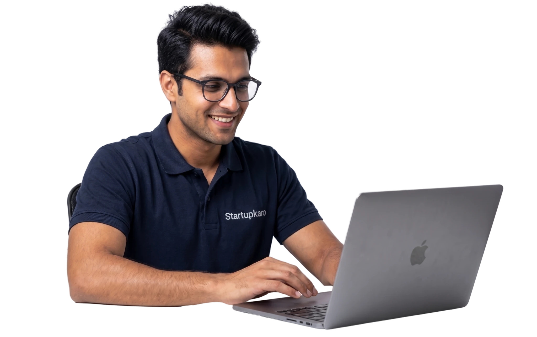 StartupKaro founder at work