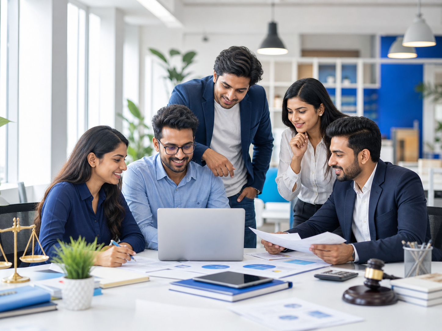 Indian founders and professionals collaborating